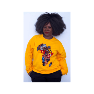 Golden sweatshirt