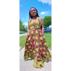 Floral Infinity dress