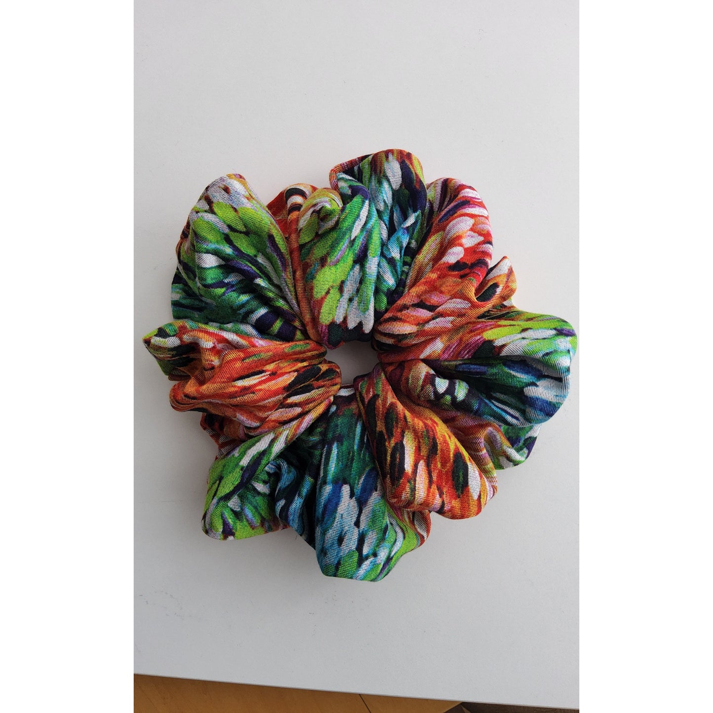 XL Rainbow scrunchie