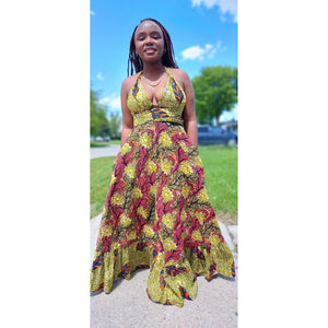 Floral Infinity dress
